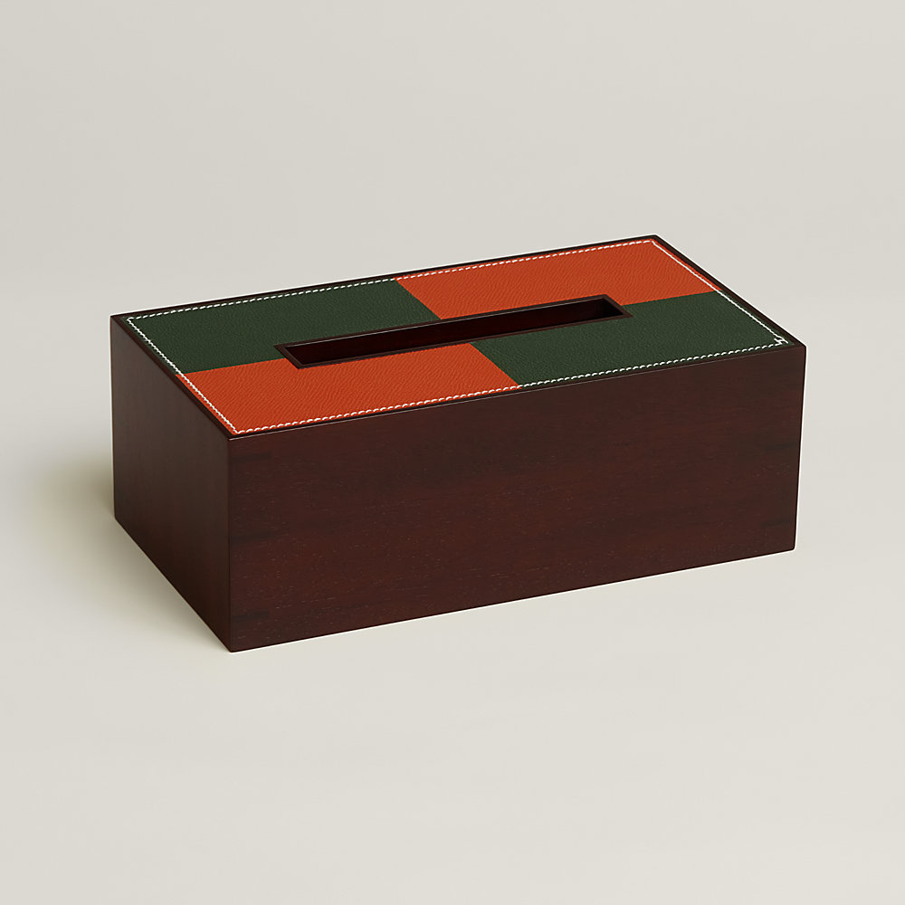HERMES ティーボックス《Pleiade pleiade-en-casaque-tissue-box-